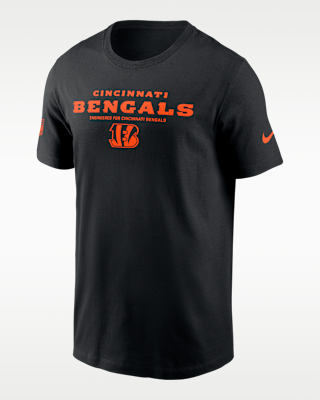 Cincinnati Bengals Sideline Team Issue Men's Nike Dri-FIT NFL T